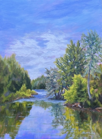 Tranquil Thames at Gibbons Park