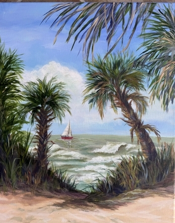 Red Sailboat# 2